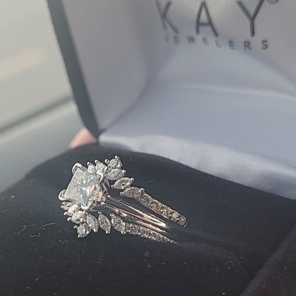 Engagement Ring with Enhancer - Picture 1 of 2